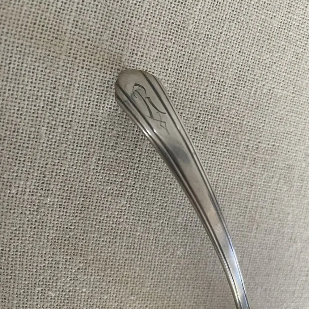 Vintage Towle Lady Diana Sterling Silver Gravy Spoon 30 Grams “R,”